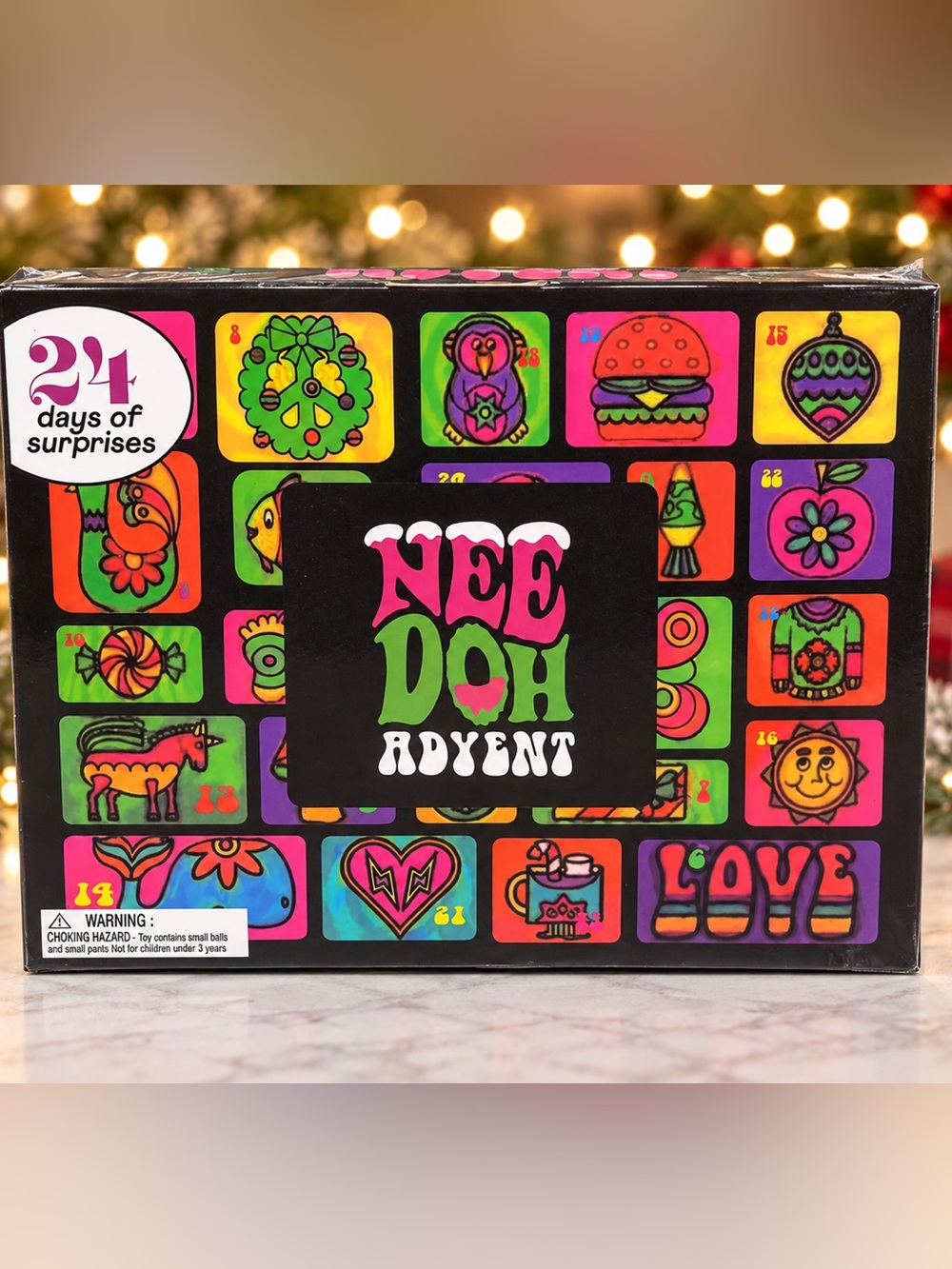 NeeDoh Advent Calendar 24 days of surprises
